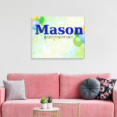Mason Name Canvas Afdruk (Insitu (Woonkamer))
