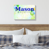 Mason Name Canvas Afdruk (Insitu (Slaapkamer))