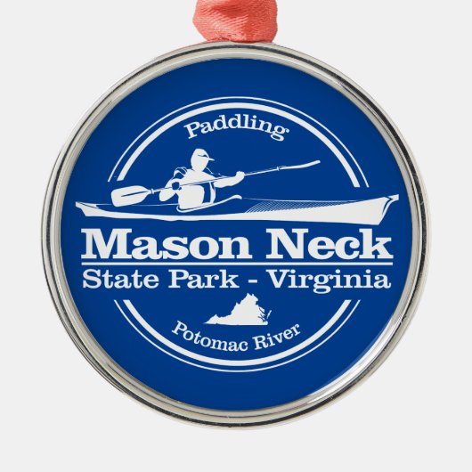 Mason Neck SP (SK) Metalen Ornament (Voorkant)