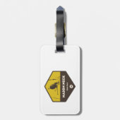 Mason Neck State Park Bagagelabel (Achterkant verticaal)