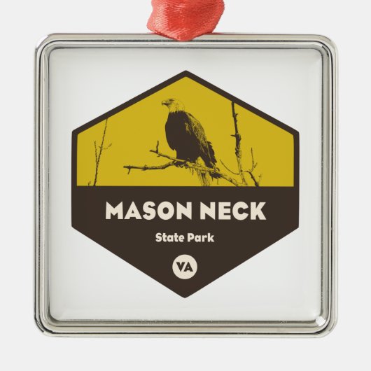 Mason Neck State Park Metalen Ornament (Voorkant)