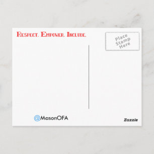 Mason OFA Briefkaart