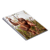 Mason Orangutan - Lend me een hand Notitieboek (Rechterzijde)