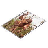 Mason Orangutan - Lend me een hand Notitieboek (Linkerzijde)