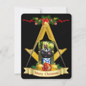 Mason Personalized Feestdagenkaart (Voorkant)