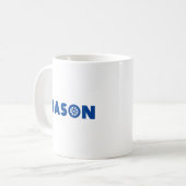 Mason Petrol Head Koffiemok (Voorkant links)