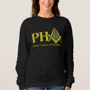 Mason PHA Prince Hall Affiliatie Vrijmetselaar Trui