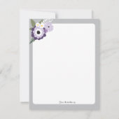 Mason Pot Bloemen Receptkaart (Achterkant)