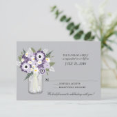 Mason Pot Bloemen | RSVP (Staand voorkant)