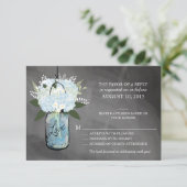 Mason Pot Bloemen | RSVP (Staand voorkant)