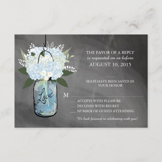 Mason Pot Bloemen | RSVP (Voorkant)