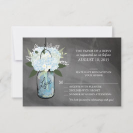 Mason Pot Bloemen | RSVP Kaartje