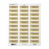 Mason Pot Kraft Coördinerende Bruids Shower Huweli Etiket (Full Sheet)