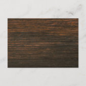 Mason Pot met Baby's Breath Houten Ontvangst Informatiekaartje (Achterkant)