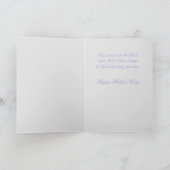 Mason-pot met Paarse hydrangeas-snaarlampjes Kaart (Binnen)