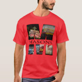 Mason Root Bier Stand 2 T-shirt (Voorkant)