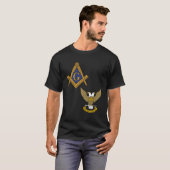 Mason Scottish Rite Shirt met lange mouwen Masonic (Voorkant volledig)