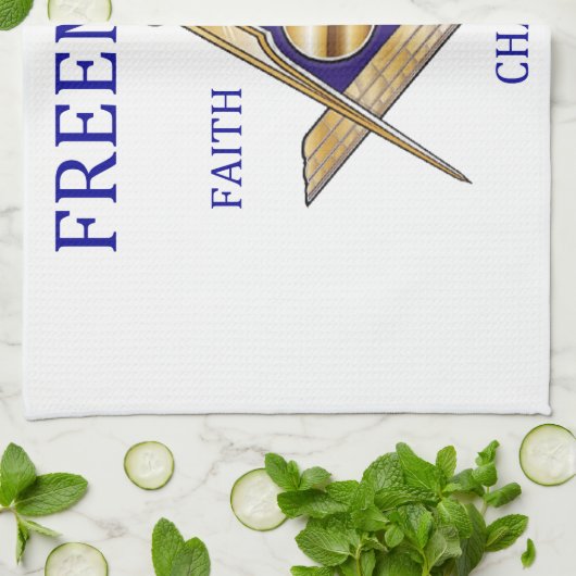 Mason Theedoek (Gevouwen)