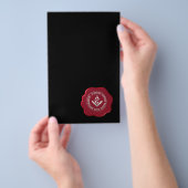 Masonair waxzegel flyer (Hand)