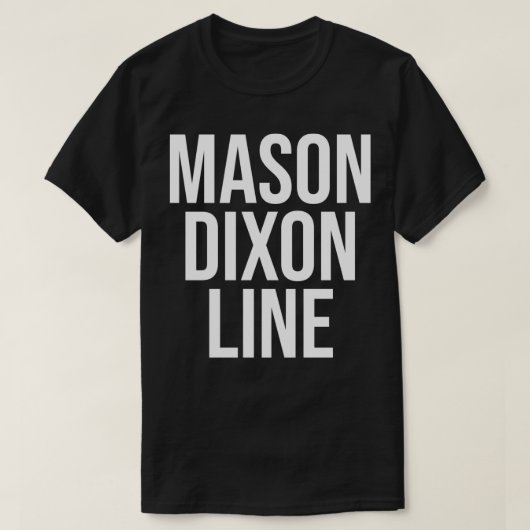 MasonDixon lijn 1 T-shirt (Design voorkant)