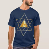 Masonic All see Eye Gift Freemason Pyramid of T-shirt (Voorkant)