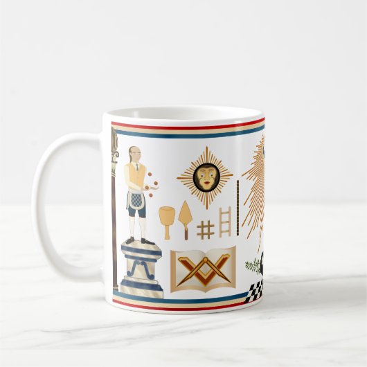 Masonic Apron van George Washington Koffiemok (Links)