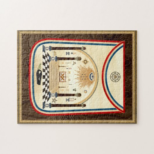 Masonic Apron van George Washington Legpuzzel (Horizontaal)