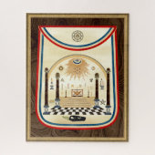 Masonic Apron van George Washington Legpuzzel (Verticaal)