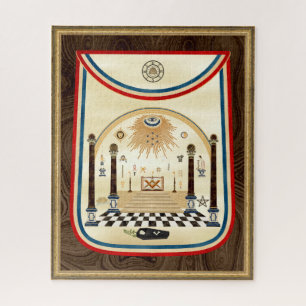 Masonic Apron van George Washington Legpuzzel