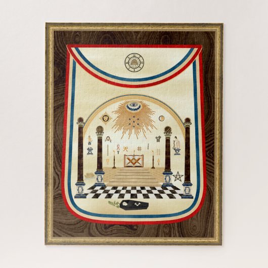 Masonic Apron van George Washington Legpuzzel (Verticaal)