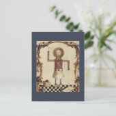 Masonic art briefkaart (Staand voorkant)