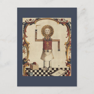Masonic art briefkaart
