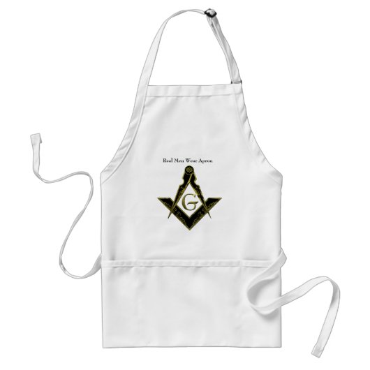Masonic BBQ Apron Standaard Schort (Voorkant)