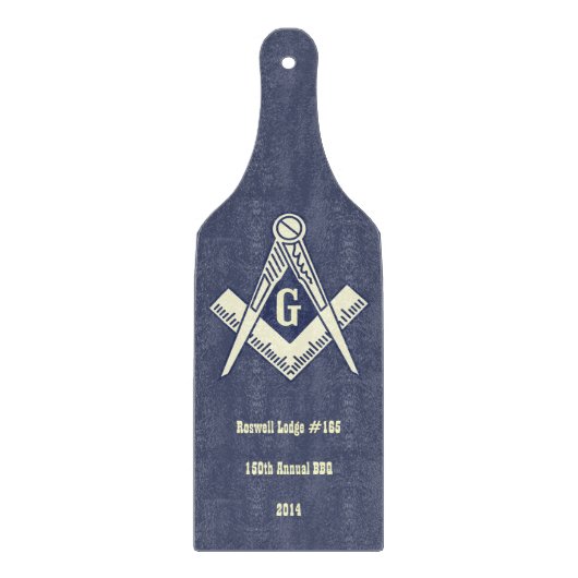 Masonic BBQ Cutting Board Snijplank (Voorkant)