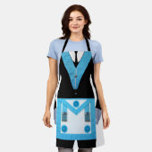 Masonic BBQ Keuken Schort (Gedragen)