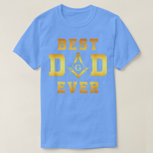 Masonic Best Pap Ever, Vaderdag Gift Freemason T-shirt (Design voorkant)