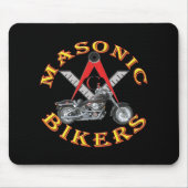 Masonic Bikers Muismat (Voorkant)