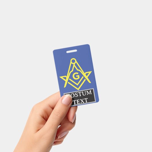 Masonic blue badge (Handheld)