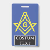 Masonic blue badge (Voorzijde)