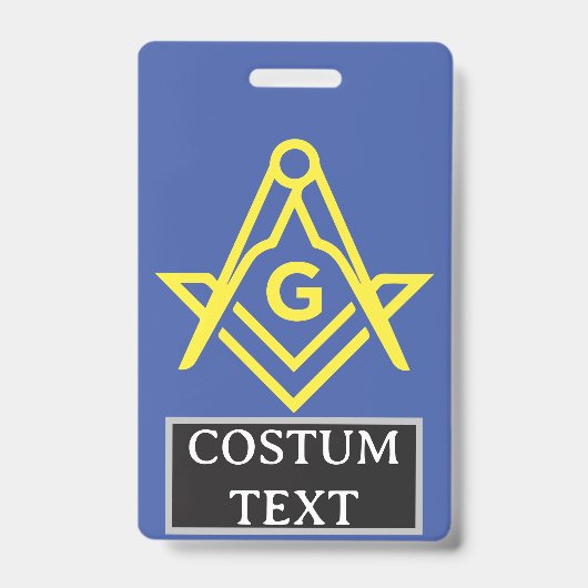 Masonic blue badge (Voorzijde)