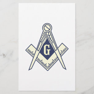 Masonic Blue Lodge Briefpapier