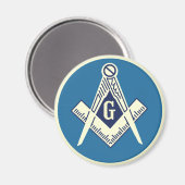 Masonic Blue Lodge Magneten (Voorkant / Achterkant)