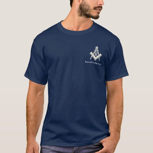 Masonic Blue Lodge T-Shirt (Voorkant)