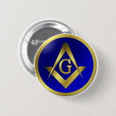 Masonic Button (Voorkant /achterkant)