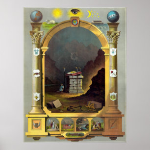 Masonic Chart 2 Poster