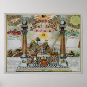Masonic Chart II Poster (Voorkant)