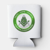 Masonic Cooler Green (Achterkant)