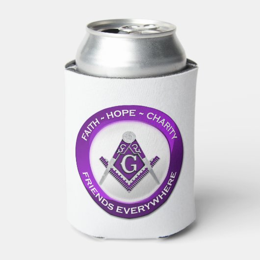 Masonic Cooler Purple (Blikje Voorkant)