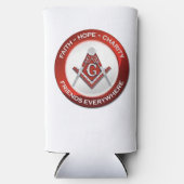 Masonic Cooler Red (Voorkant)
