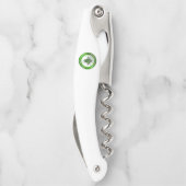 Masonic Corkscrew Green Kurkentrekker (Achterkant)